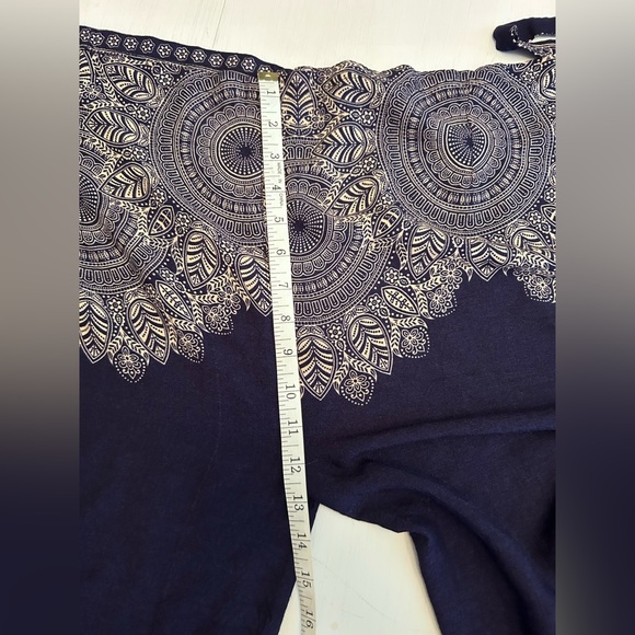 Harem Style Adjustable Wrap Beach Pant/Sarong Pant. - Picture 3 of 6